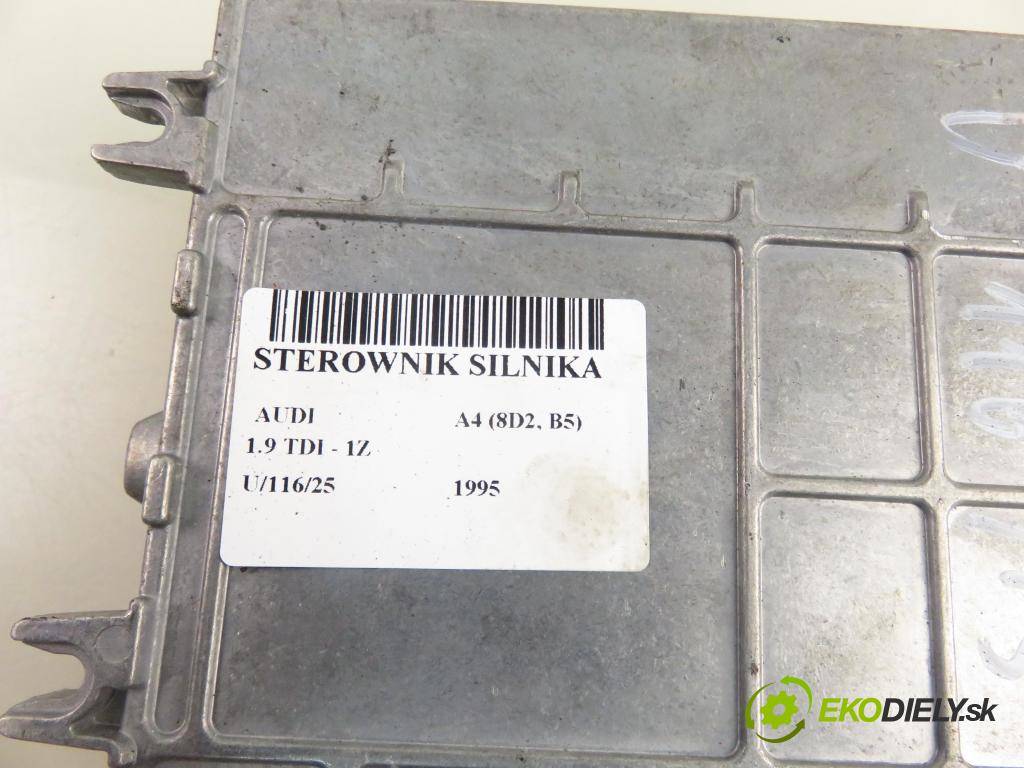 AUDI A4 (8D2, B5) SEDAN 1995 66,00 1.9 TDI - 1Z 1896,00 Riadiaca jednotka Motor 028906021FE ; 0281001578