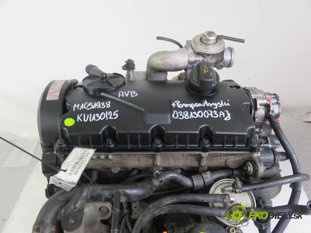 VW PASSAT B5.5 (3B3) SEDAN 2003 74,00 1.9 TDI PD 101 - AVB 1896,00 Motor DIESEL AVB