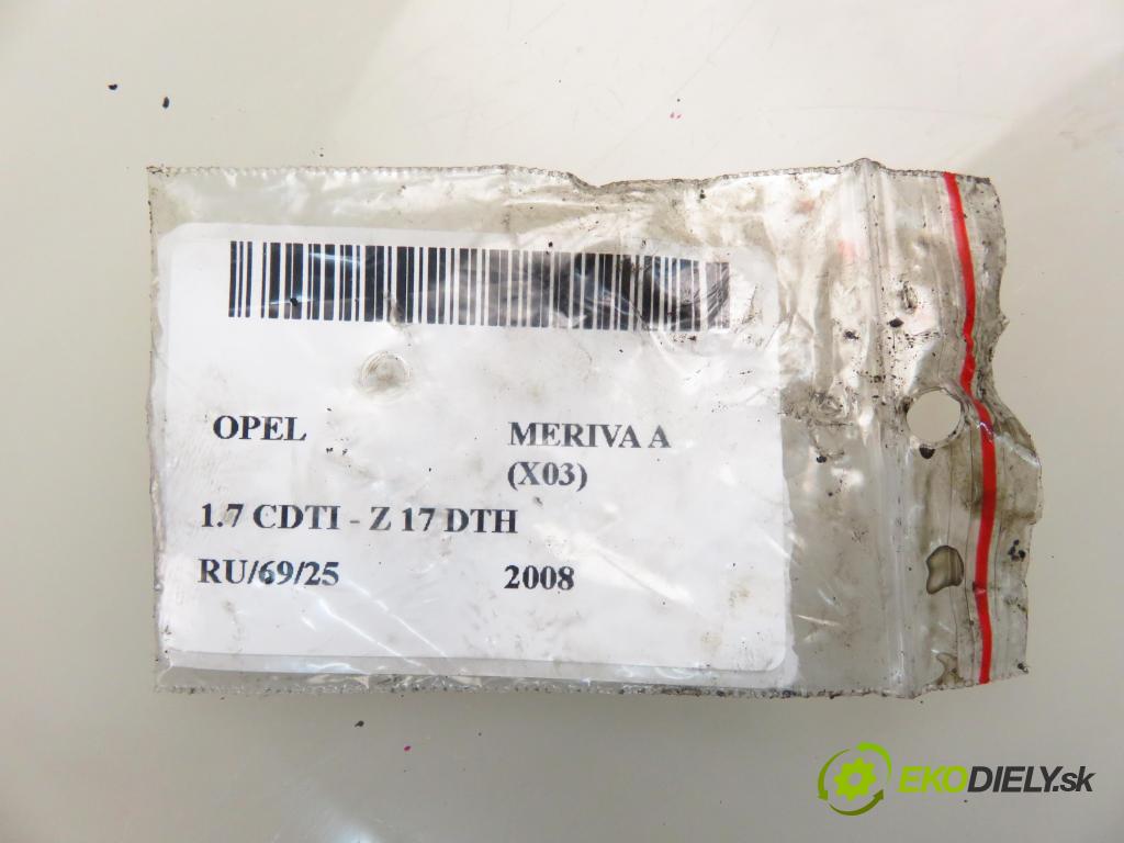 OPEL MERIVA A nadwozie wielkoprzestrzenne (MPV) (X03) MINIVAN 2008 74,00 1.7 CDTI 100 - Z 17 DTH 1686,00 vstrekovač 8973138614 (Vstrekovač paliva)