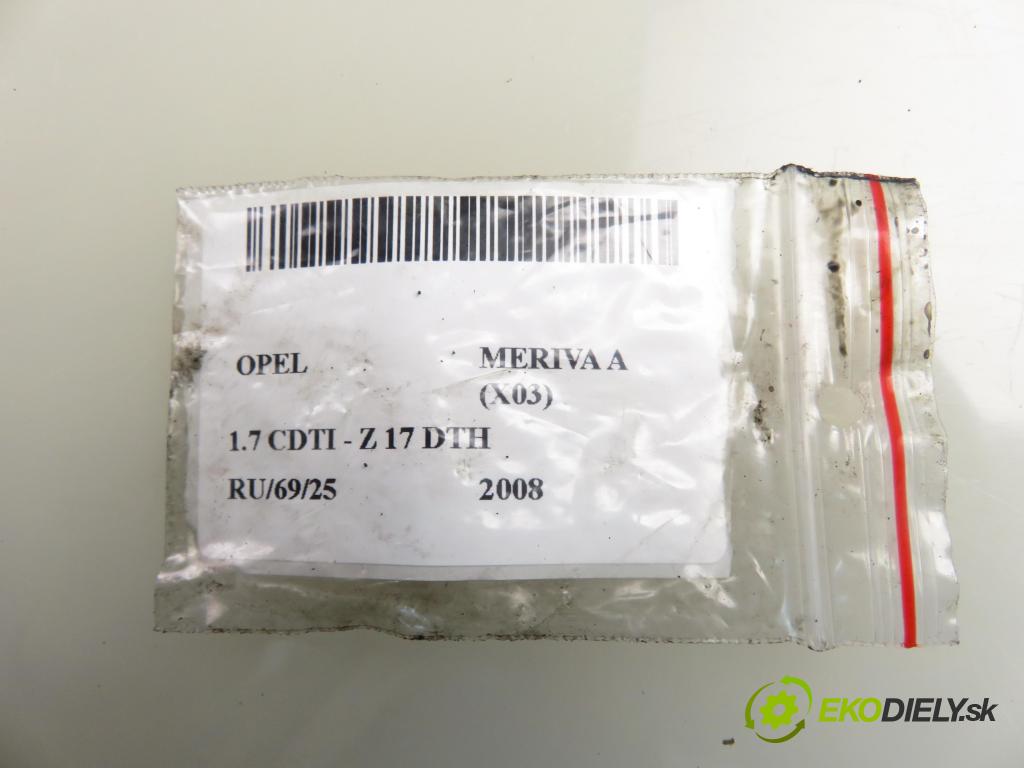 OPEL MERIVA A nadwozie wielkoprzestrzenne (MPV) (X03) MINIVAN 2008 74,00 1.7 CDTI 100 - Z 17 DTH 1686,00 vstrekovač 8973138614 (Vstrekovač paliva)