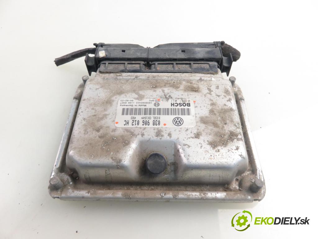 SKODA OCTAVIA I Combi (1U5) KOMBI 2004 81,00 1.9 TDI 110 - ASV 1896,00 Riadiaca jednotka Motor 038906012HC ; 0281011311