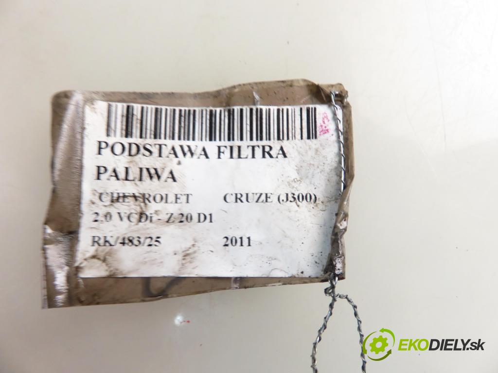 CHEVROLET CRUZE (J300) SEDAN 2011 0,00 2.0 VCDi - Z 20 D1 1998,00 Obal filtra paliva 13244294