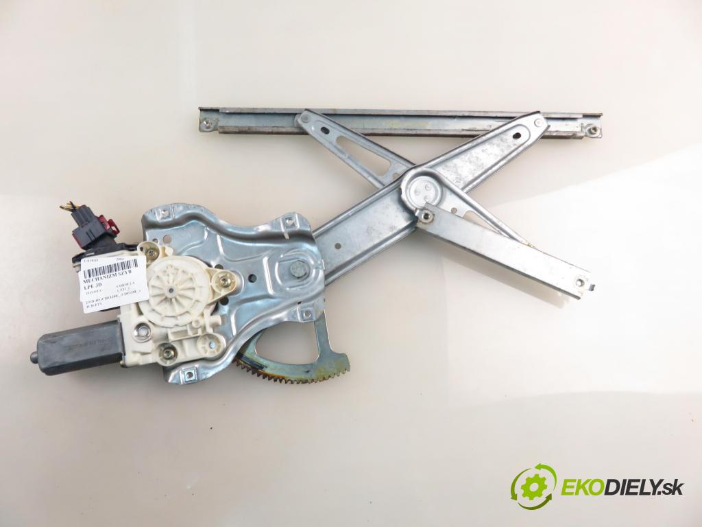 TOYOTA COROLLA (_E12_) HB 2004 66,00 2.0 D-4D 1995,00 mechanismus oken 3D 0130822031