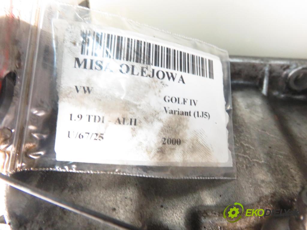 VW GOLF IV Variant (1J5) KOMBI 2000 66,00 1.9 TDI 90 - ALH 1896,00 Vaňa olejová 038103603N (Olejová vaňa)