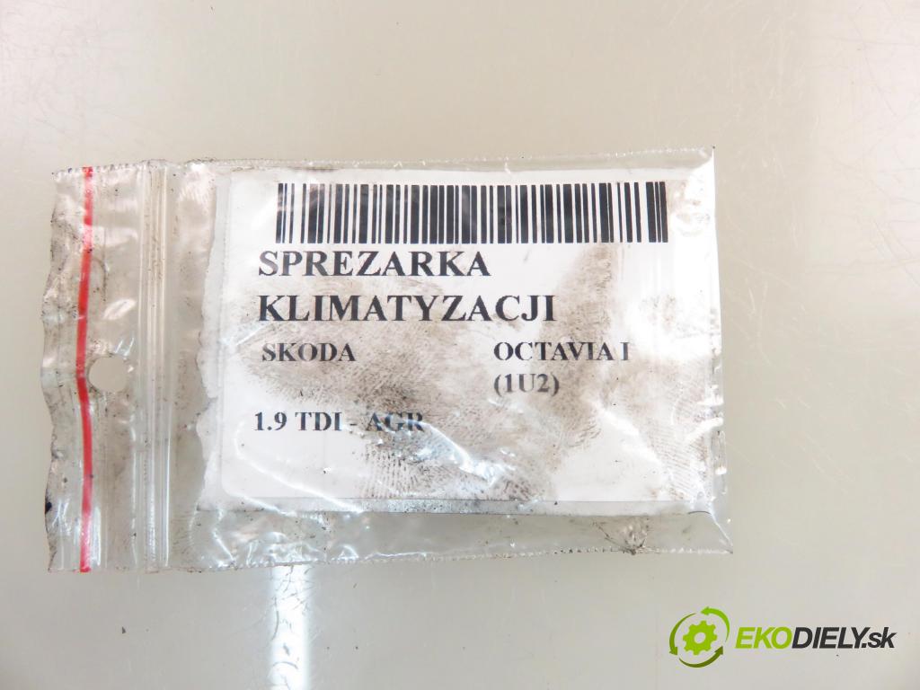 SKODA OCTAVIA I (1U2) LIFTBACK 1998 66,00 1.9 TDI 90- AGR 1896,00 KOMPRESOR: klimatizace  (Kompresory)