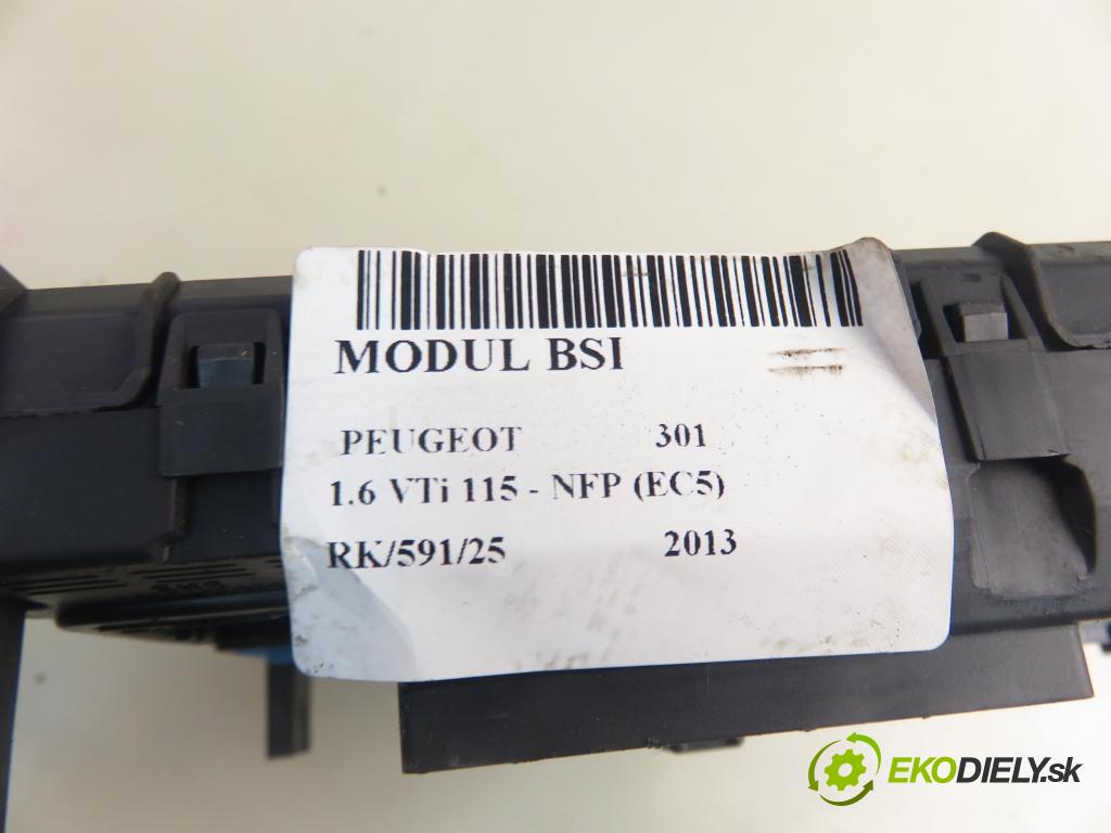 PEUGEOT 301 SEDAN 2013 85,00 1.6 VTi 115 - NFP (EC5) 1587,00 MODUL BSI 9678355880