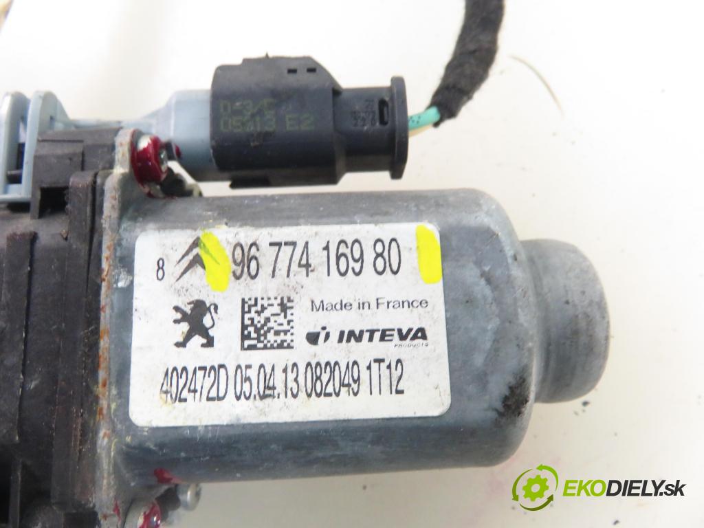 PEUGEOT 301 SEDAN 2013 85,00 1.6 VTi 115 - NFP (EC5) 1587,00 mechanismus oken 9674412480 ; 9677416980