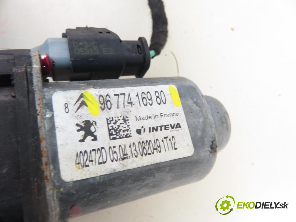 PEUGEOT 301 SEDAN 2013 85,00 1.6 VTi 115 - NFP (EC5) 1587,00 mechanismus oken 9674412480 ; 9677416980
