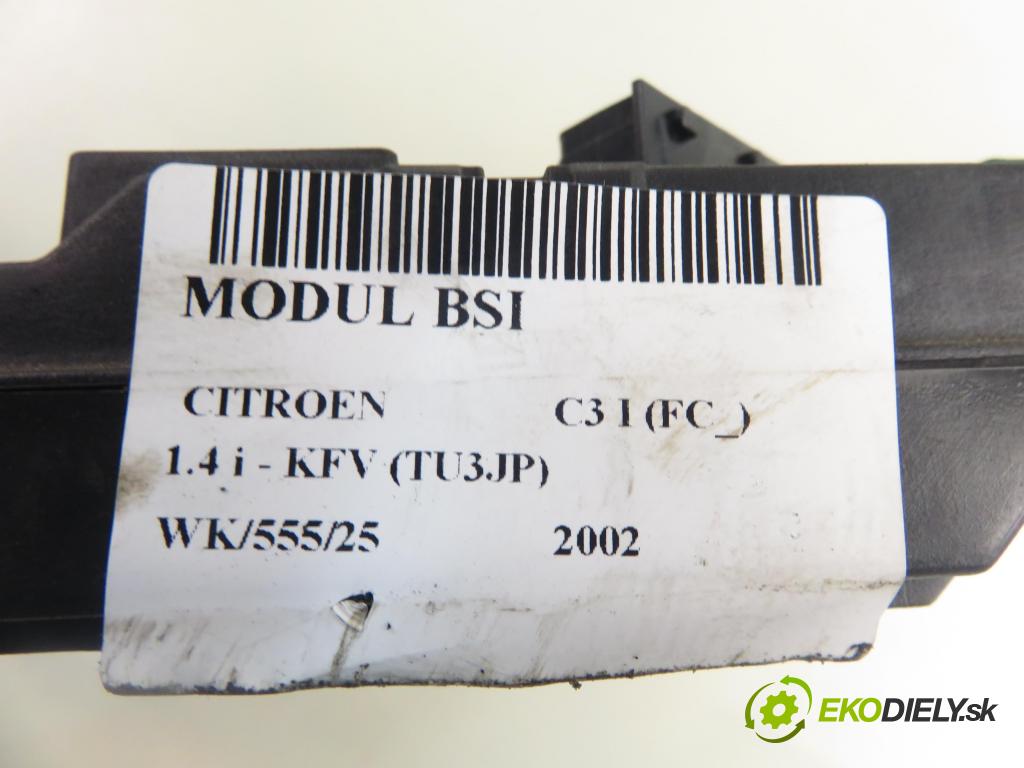 CITROEN C3 I (FC_) HB 2002 54,00 1.4 i - KFV (TU3JP) 1360,00 MODUL BSI 9648715380