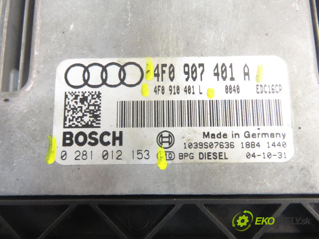 AUDI A6 (4F2, C6) SEDAN 2004 165,00 3.0 TDI quattro - BMK 2967,00 Riadiaca jednotka Motor 4F0907401A ; 4F0910401L ; 0281012153