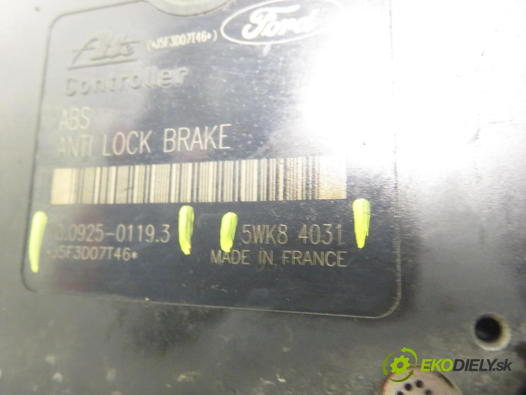 FORD FOCUS (DAW, DBW) HB 2003 96,00 2.0 16V - EDDF 1988,00 Pumpa ABS 10092501193 ; 5WK84031 ; 2M512M110EE (Pumpa ABS)