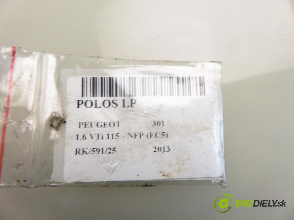PEUGEOT 301 SEDAN 2013 85,00 1.6 VTi 115 - NFP (EC5) 1587,00 Poloos LP