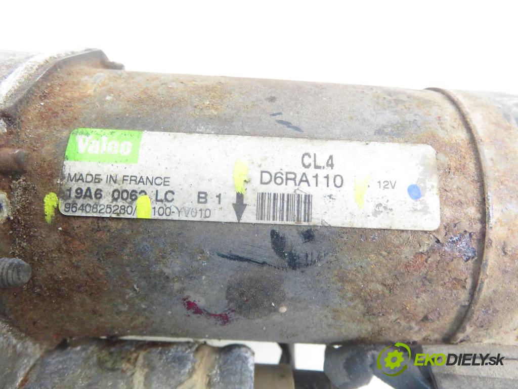 CITROEN BERLINGO / BERLINGO FIRST nadwozie wielkoprzestrzenne (MPV) KOMBIVAN 2007 55,00 1.6 HDI 75 (MF9HW) - 9HW (DV6BTED4) 1560,00 Štartér 9640825280 ; D6RA110 (Štartér)
