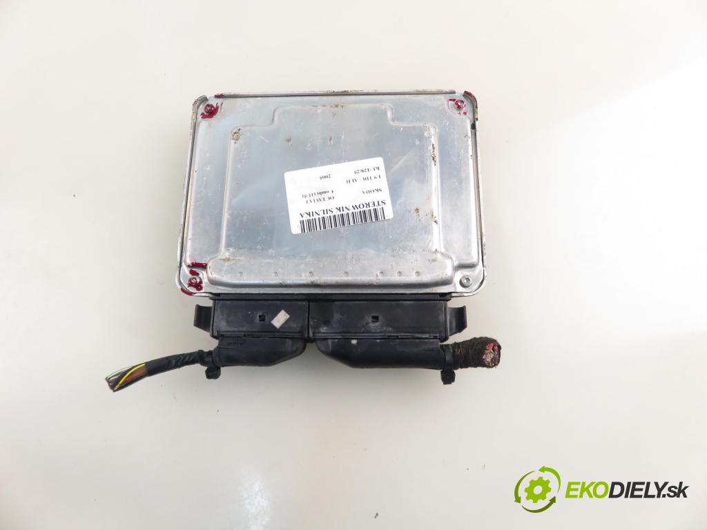 SKODA OCTAVIA I Combi (1U5) KOMBI 2005 66,00 1.9 TDI 90 - ALH 1896,00 Riadiaca jednotka Motor 038906012HA ; 0281011309