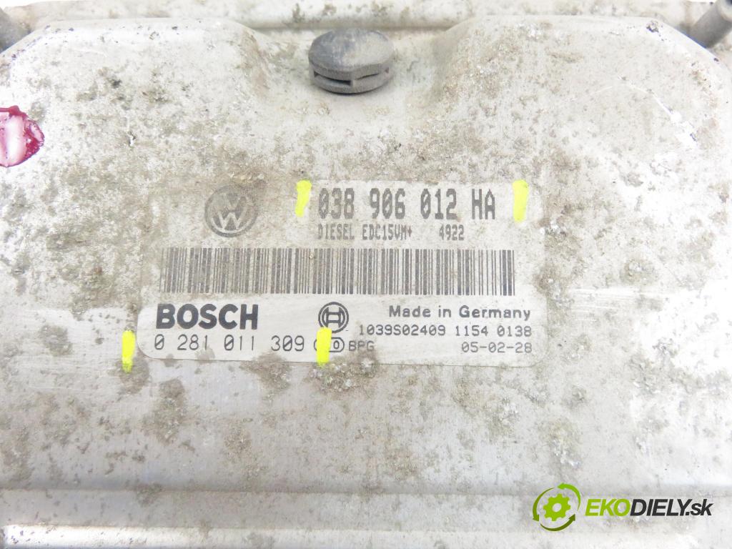 SKODA OCTAVIA I Combi (1U5) KOMBI 2005 66,00 1.9 TDI 90 - ALH 1896,00 Riadiaca jednotka Motor 038906012HA ; 0281011309