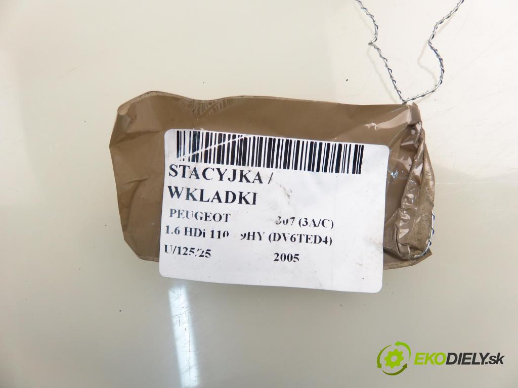 PEUGEOT 307 (3A/C) HB 2005 80,00 1.6 HDi 110 1560,00 spinačka 36353100 ; 9648445180 (Spínacia skrinka)