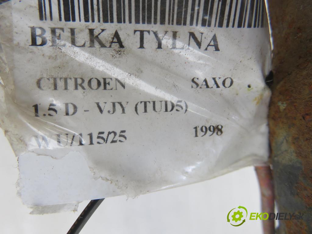 CITROEN SAXO (S0, S1) HB 1998 40,00 1.5 D 55 - VJY 1527,00 výztuha zadní část