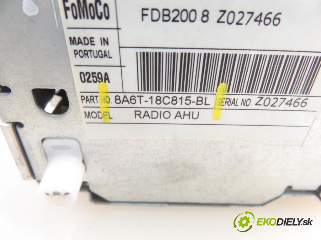 FORD FIESTA VI (CB1,CCN) HB 2009 50,00 1.4 TDCi 68 8V - F6JD 1399,00 RADIO CD 8A6T18C815BL
