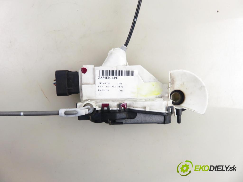PEUGEOT 301 SEDAN 2013 85,00 1.6 VTi 115 - NFP (EC5) 1587,00 zámok 755051 ; PSA755051