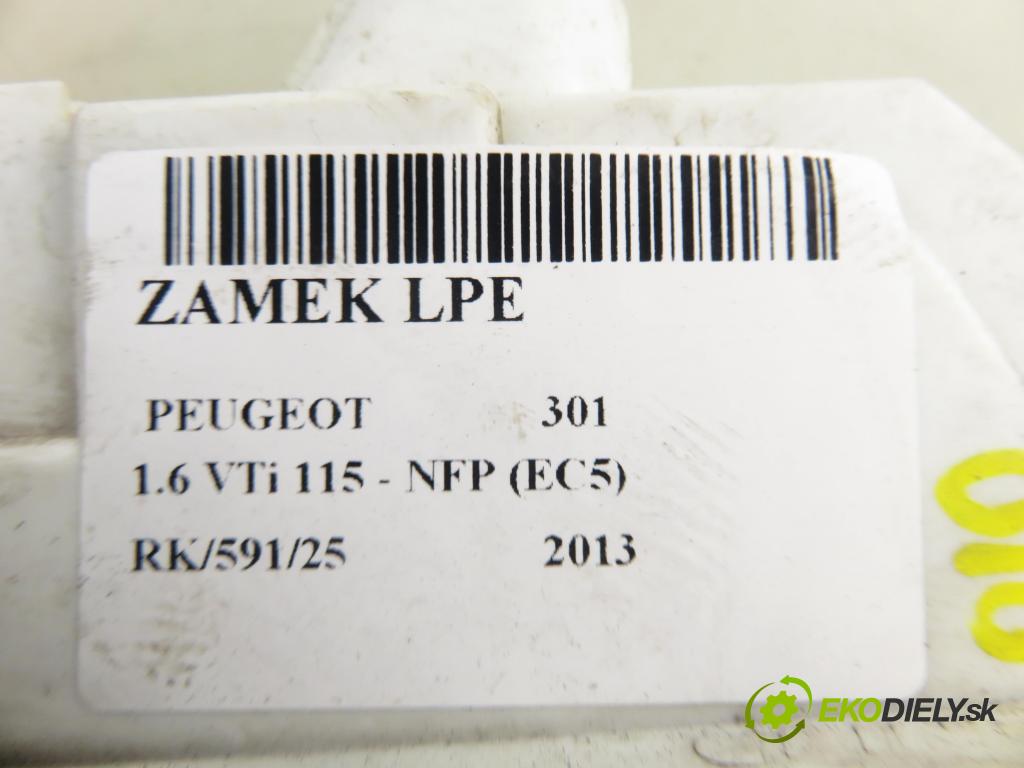 PEUGEOT 301 SEDAN 2013 85,00 1.6 VTi 115 - NFP (EC5) 1587,00 zámok 755051 ; PSA755051