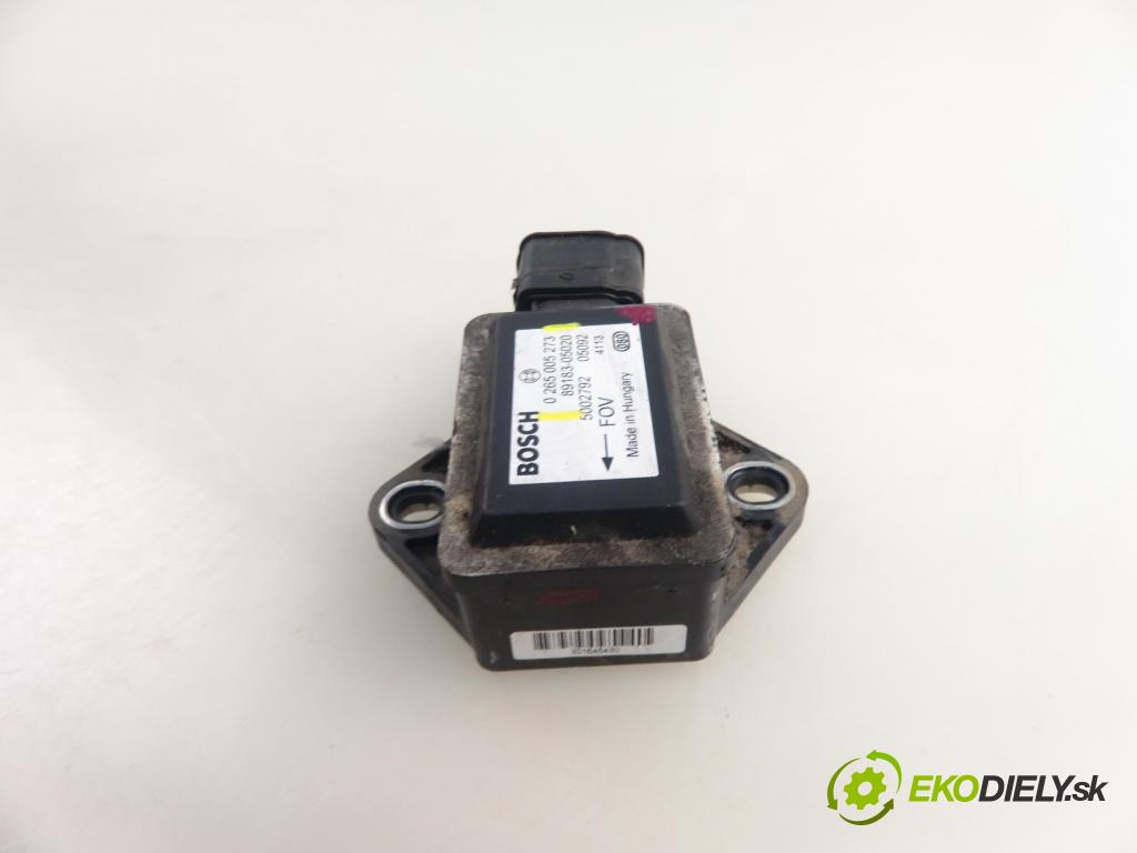 TOYOTA AVENSIS Kombi (_T25_) KOMBI 2005 110,00 2.2 D-4D (ADT251) 150 - 2AD-FTV 2231,00 Snímač ESP 0265005273 ; 8918305020