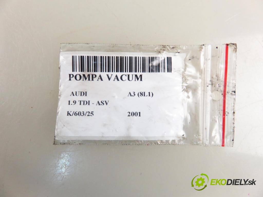 AUDI A3 (8L1) HB 2001 81,00 1.9 TDI - ASV 1896,00 Pumpa vákuová 038145101B