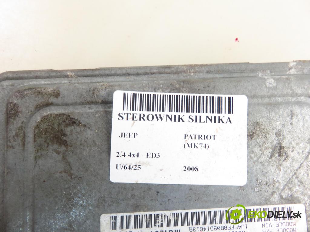 JEEP PATRIOT (MK74) SUV 2008 125,00 2.4 4x4 - DOHC 16V Dual VVT (ED3) 2360,00 Riadiaca jednotka Motor P68031787AD