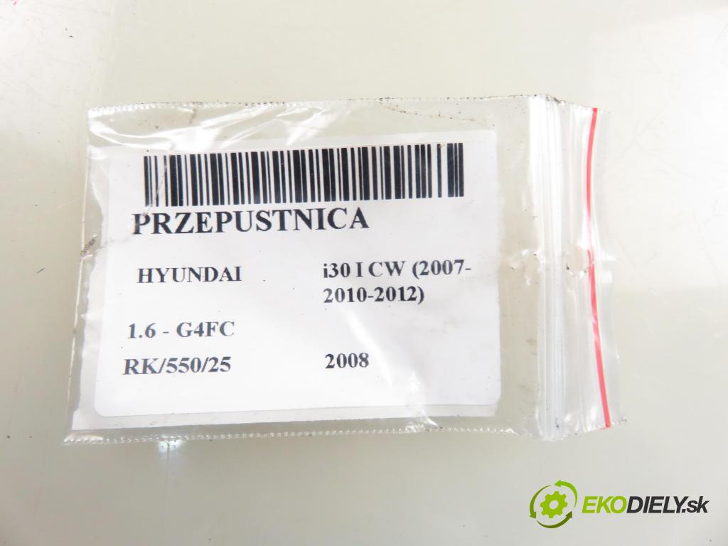 HYUNDAI i30 Kombi (FD) KOMBI 2008 93,00 1.6 126 - G4FC 1591,00 Škrtiaca klapka 351002B000 ; 3517026910 (Škrtiaca klapka)