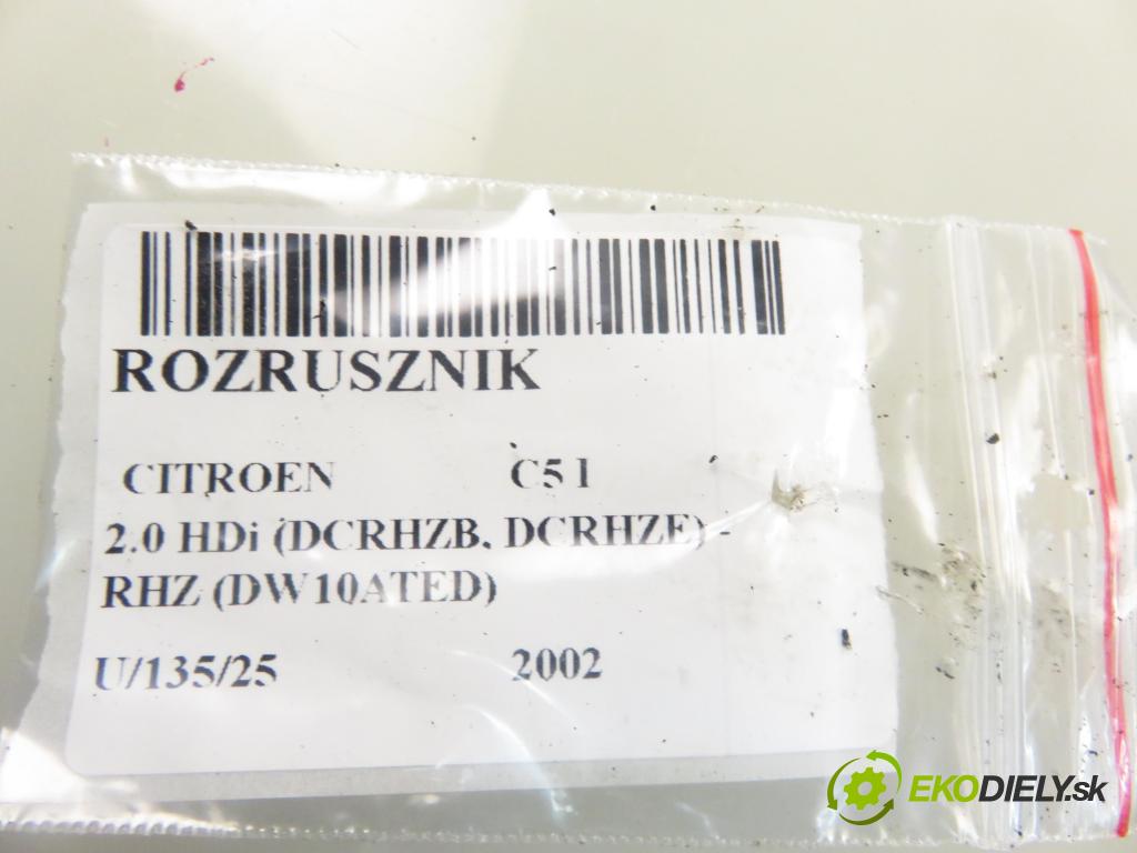 CITROEN C5 I (DC_) LIFTBACK 2002 80,00 2.0 HDi (DCRHZB, DCRHZE) - RHZ (DW10ATED) 1997,00 Štartér S3002 (Štartér)
