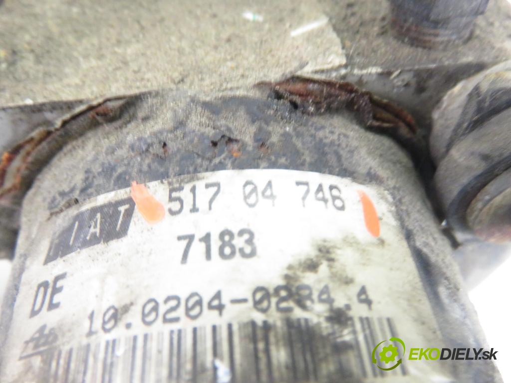 FIAT DOBLO Cargo (223_) FURGON 2003 74,00 1.9 JTD 100 - 182 B9.000 1910,00 Pumpa ABS 10094916023 ; 51704746 (Pumpa ABS)