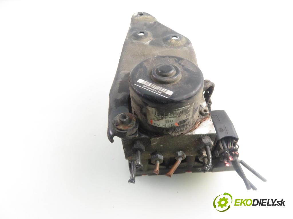 FIAT DOBLO Cargo (223_) FURGON 2003 74,00 1.9 JTD 100 - 182 B9.000 1910,00 Pumpa ABS 10094916023 ; 51704746 (Pumpa ABS)