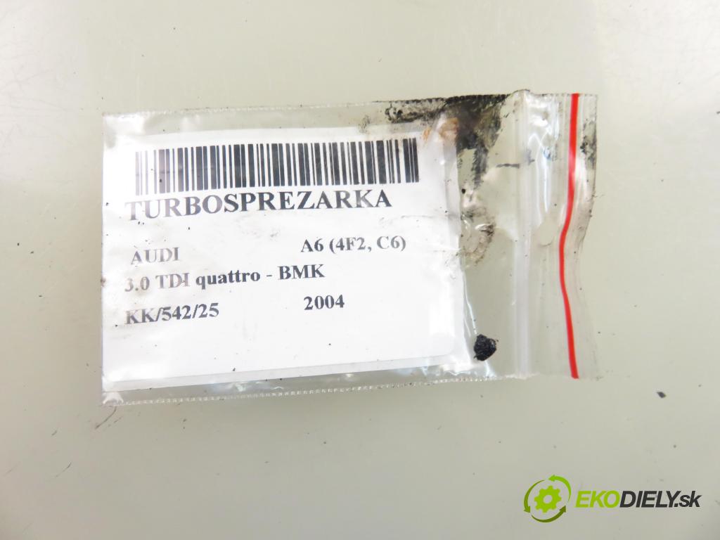 AUDI A6 (4F2, C6) SEDAN 2004 165,00 3.0 TDI quattro - BMK 2967,00 RYCHLONABÍJEČKA: 059145702S (Turbodúchadla (kompletní))