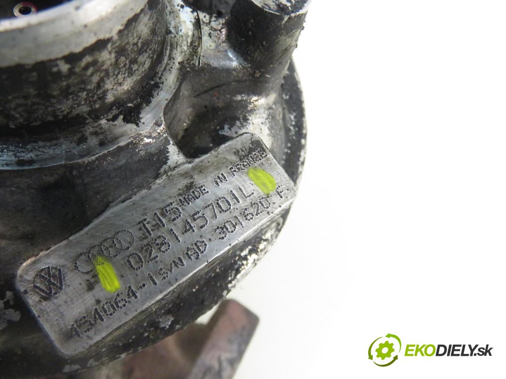 VW TRANSPORTER IV Skrzynia (70XA) FURGON 1998 50,00 1.9 TD 68 - ABL 1896,00 RYCHLONABÍJEČKA: 028145701L (Turbodúchadla (kompletní))