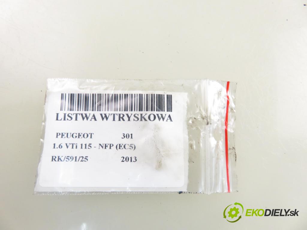 PEUGEOT 301 SEDAN 2013 85,00 1.6 VTi 115 - NFP (EC5) 1587,00 Lišta vstrekovacia 9676869280 ; DEKA74 (Vstrekovacia lišta)