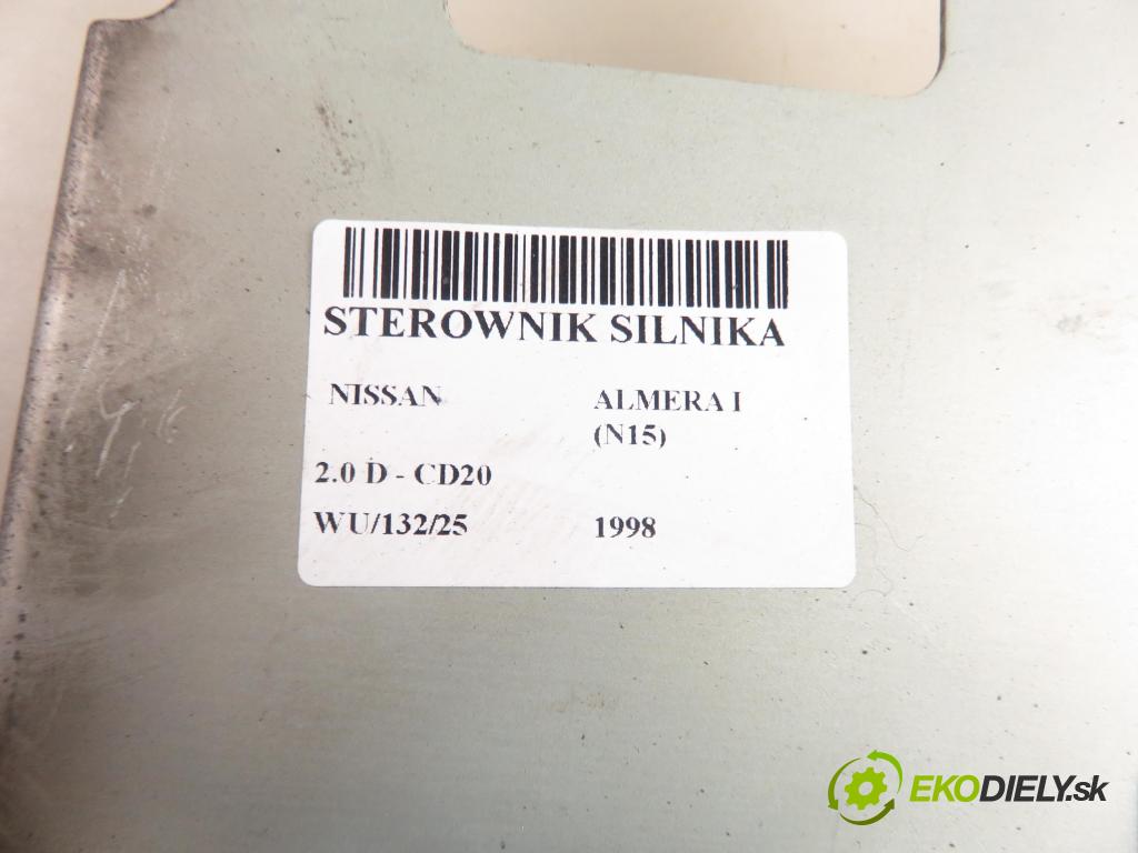 NISSAN ALMERA I (N15) SEDAN 1998 55,00 2.0 D - CD20 1974,00 Riadiaca jednotka Motor 237102N106 ; 407913121
