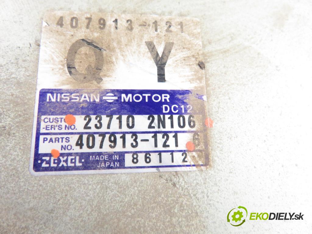 NISSAN ALMERA I (N15) SEDAN 1998 55,00 2.0 D - CD20 1974,00 Riadiaca jednotka Motor 237102N106 ; 407913121
