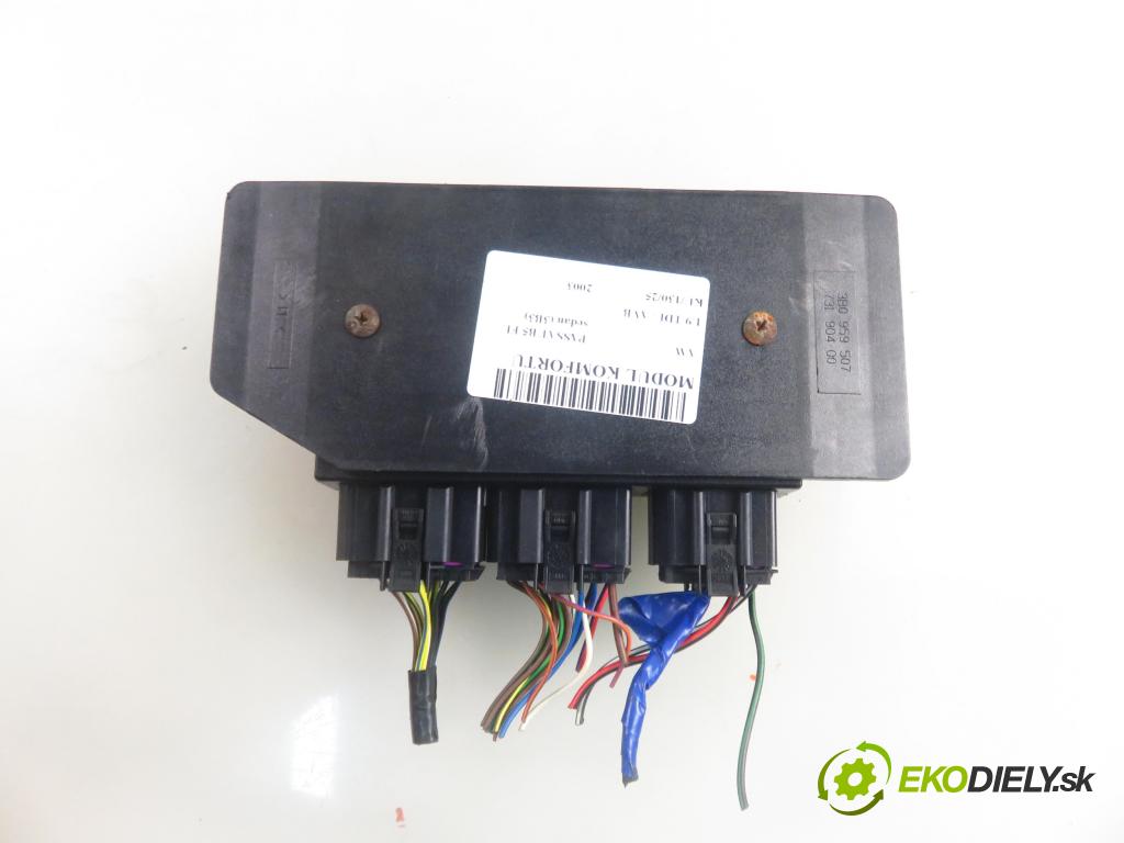 VW PASSAT B5.5 (3B3) SEDAN 2003 74,00 1.9 TDI PD 101 - AVB 1896,00 MODUL komfortu 1C0959799A