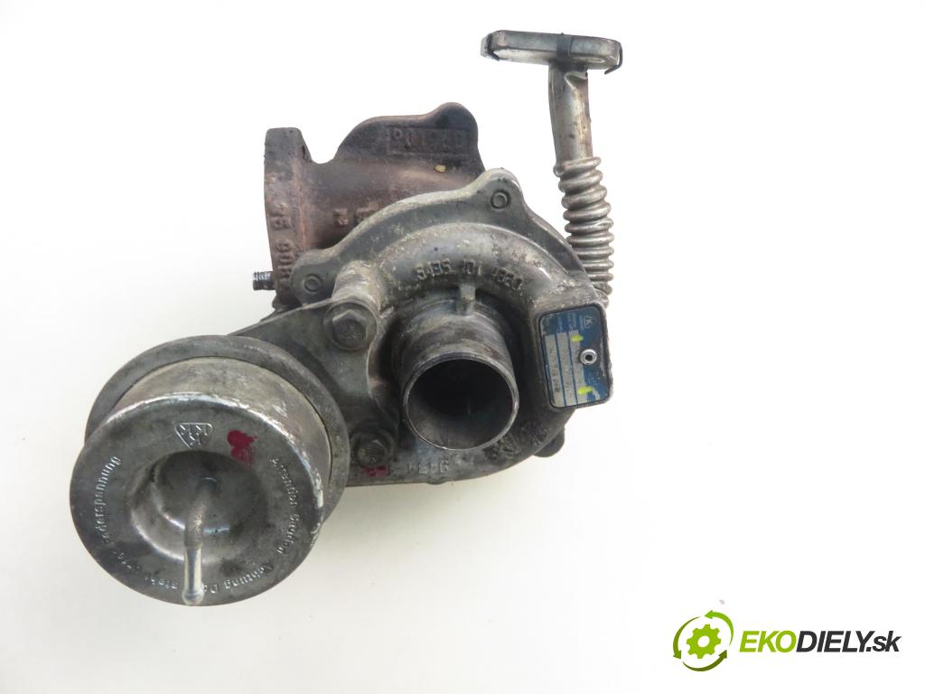 OPEL MERIVA A nadwozie wielkoprzestrzenne (MPV) (X03) HB 2006 55,00 1.3 CDTI - Z 13 DTJ 1248,00 RYCHLONABÍJEČKA: 55202638 (Turbodúchadla (kompletní))