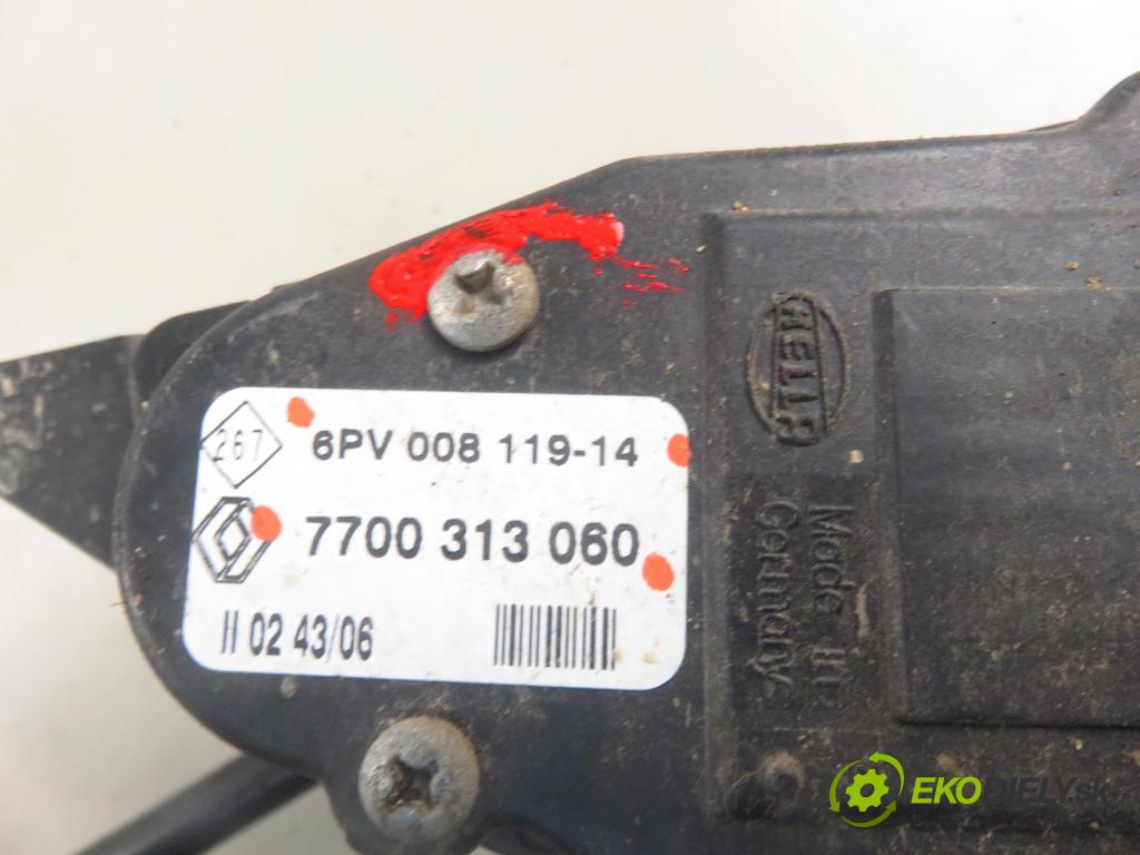 OPEL VIVARO A Skrzynia (X83) FURGON 2007 84,00 2.5 CDTI - G9U 630 2464,00 potenciometr plynového pedálu 7700313060 ; 6PV00811914 (Pedály)
