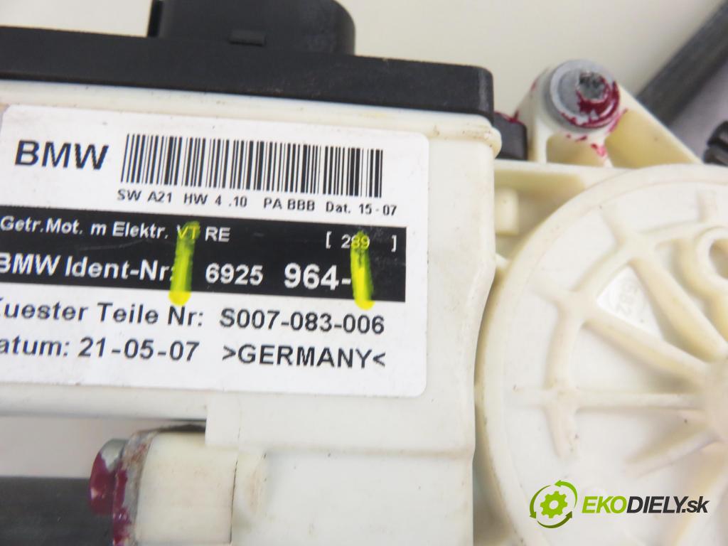 BMW X3 (E83) SUV 2007 110,00 2.0 d 150 - M47 D20 (204D4) 1995,00 mechanismus oken PPE 6925964