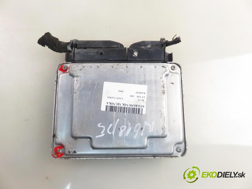 SEAT LEON (1M1) HB 2004 81,00 1.9 TDI - AHF 1896,00 Riadiaca jednotka Motor 038906012CA ; 0281010230