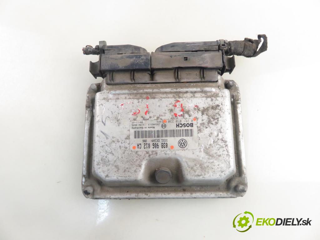 SEAT LEON (1M1) HB 2004 81,00 1.9 TDI - AHF 1896,00 Riadiaca jednotka Motor 038906012CA ; 0281010230