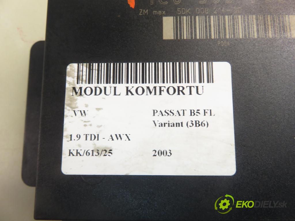 VW PASSAT B5.5 Variant (3B6) KOMBI 2003 96,00 1.9 TDI - AWX 1896,00 MODUL komfortu 1C0959799B