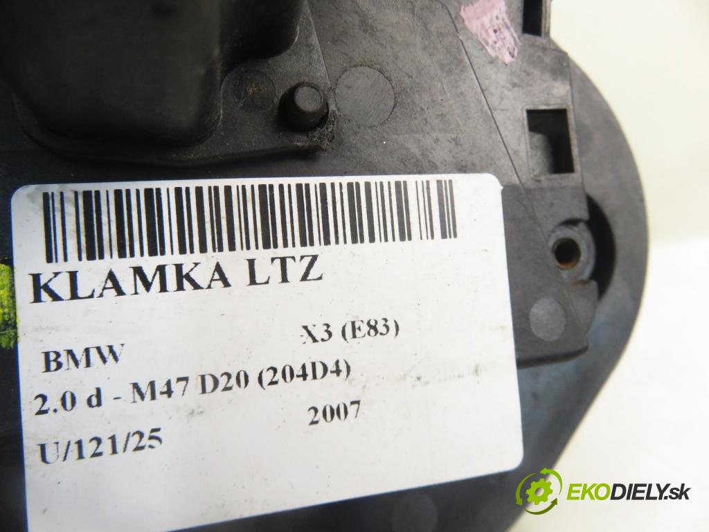 BMW X3 (E83) SUV 2007 110,00 2.0 d 150 - M47 D20 (204D4) 1995,00 klika LTZ 3449055