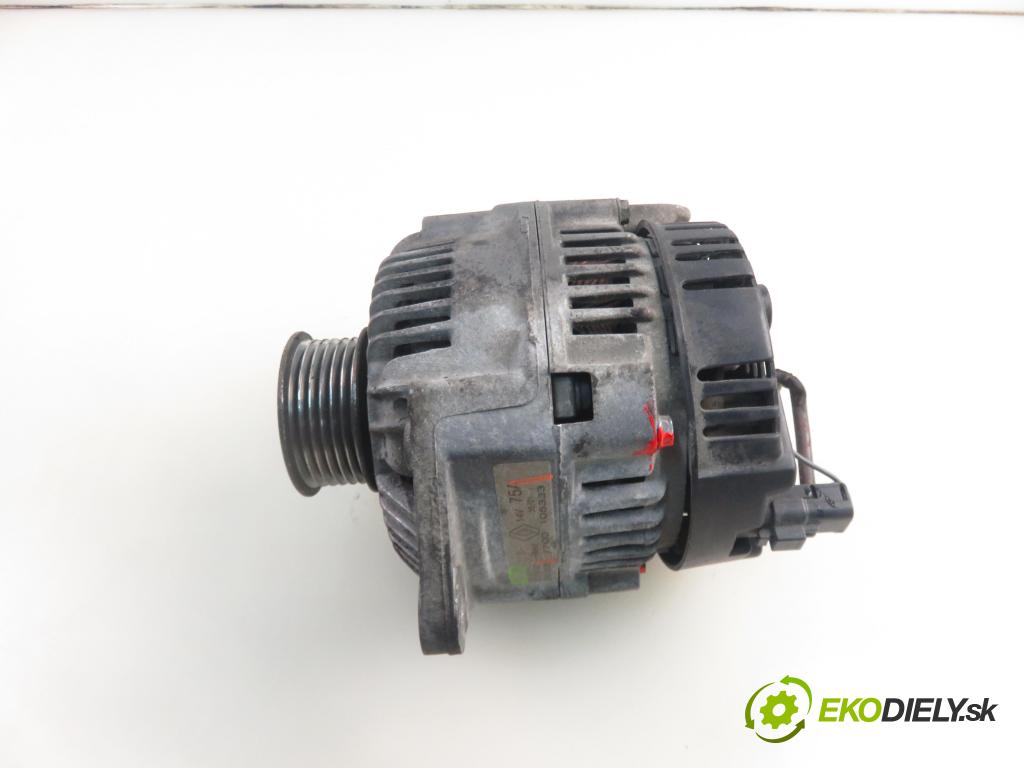 RENAULT KANGOO (KC0/1_) FURGON 2001 47,00 1.9 D 1870,00 Alternátor 7700105333 (Alternátor)
