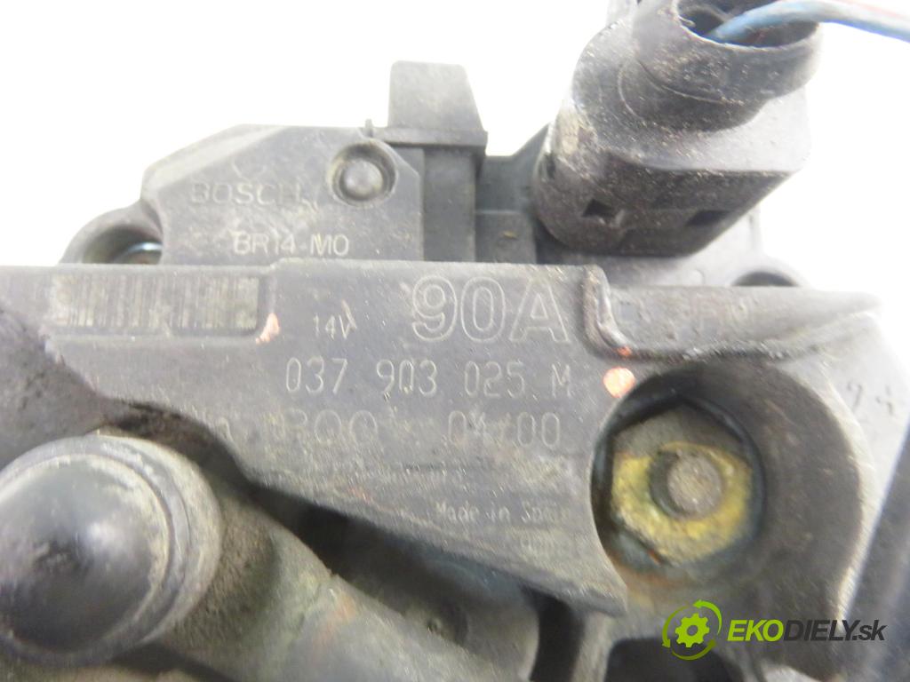 SKODA FABIA I (6Y2) HB 2001 50,00 1.4 - ATZ 1397,00 Alternátor 037903025M (Alternátor)