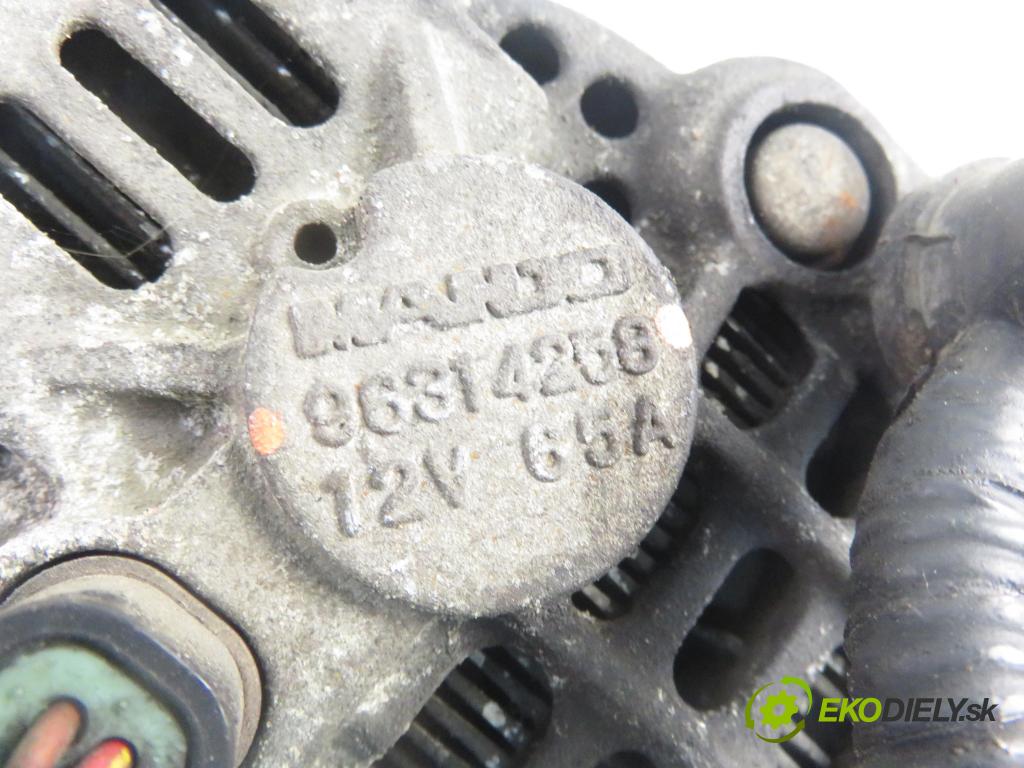DAEWOO MATIZ (M100, M150) HB 2000 38,00 0.8 52 - F8CV 796,00 Alternátor 96314258 (Alternátor)