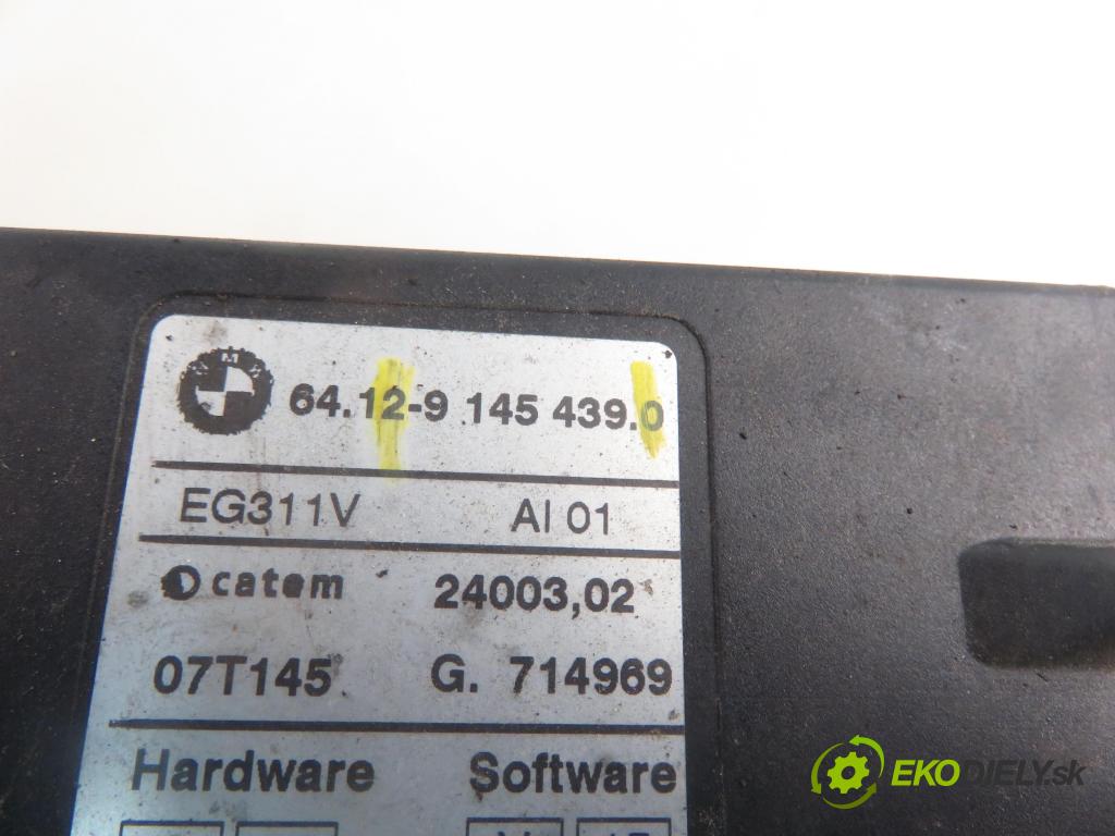 BMW X3 (E83) SUV 2007 110,00 2.0 d 150 - M47 D20 (204D4) 1995,00 vody 9145439 (Ohrievanie, ventilácia)