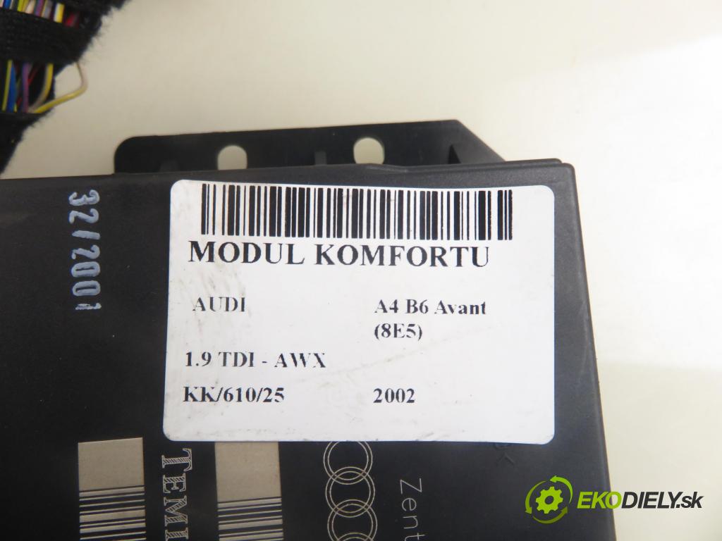 AUDI A4 Avant (8E5, B6) KOMBI 2002 96,00 1.9 TDI - AWX 1896,00 MODUL komfortu 8E0959433AJ