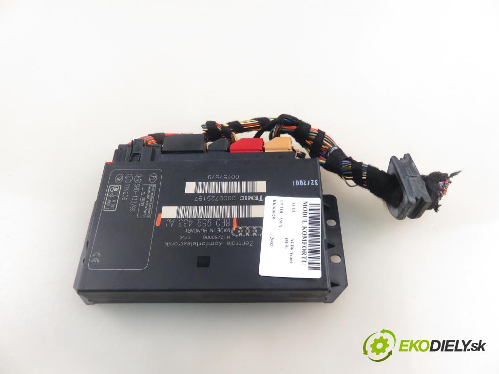 AUDI A4 Avant (8E5, B6) KOMBI 2002 96,00 1.9 TDI - AWX 1896,00 MODUL komfortu 8E0959433AJ